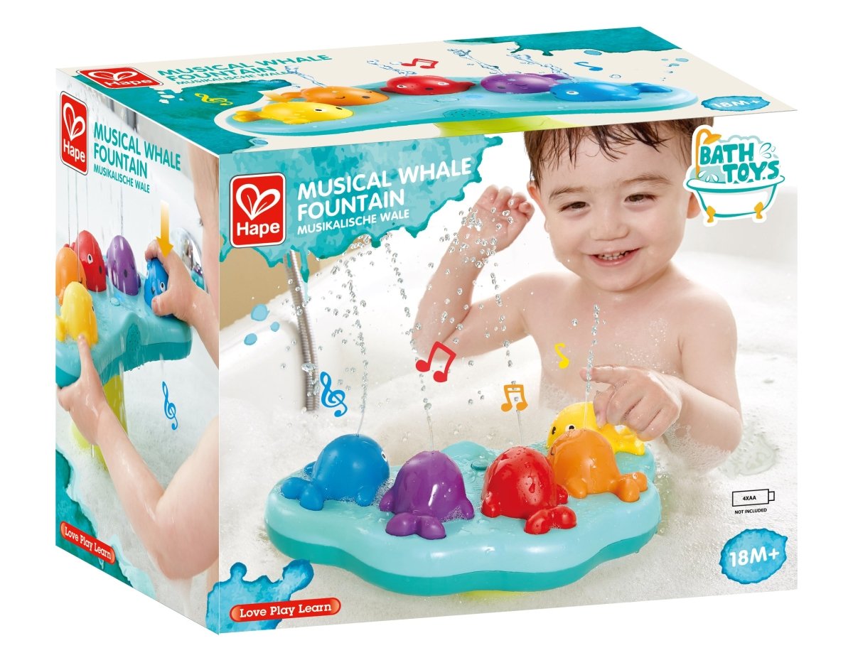 Hape Musical Whale Fountain - Premium for Kids in Qatar | Toysaro.com